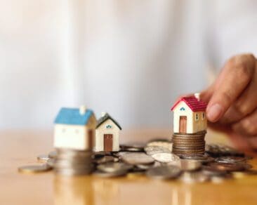 How is finance and property divided after separating